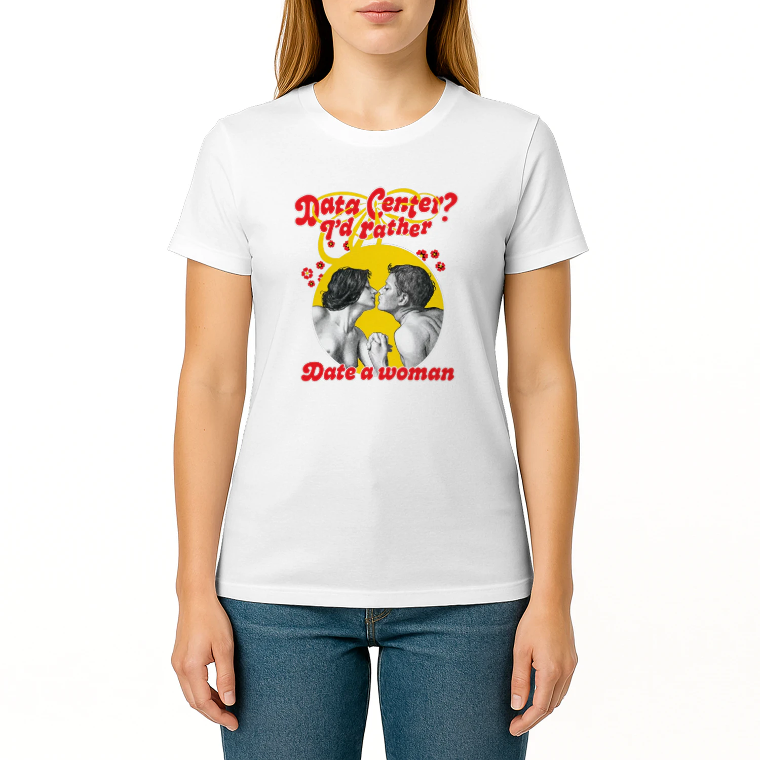 Data Center I'd Rather Date A Woman Shirt