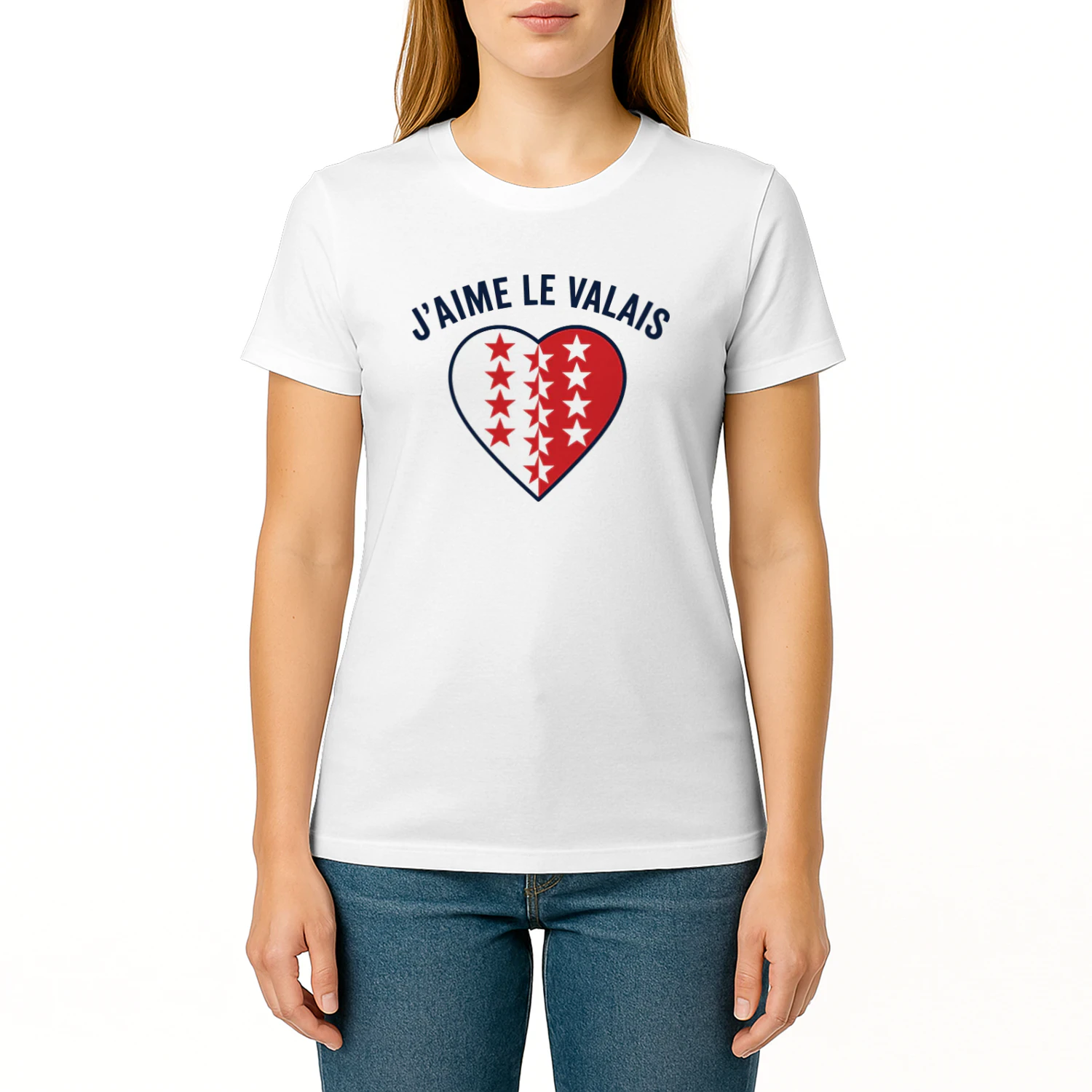 Olivia Rodrigo J'aime Le Valais Baby Tee Shirt