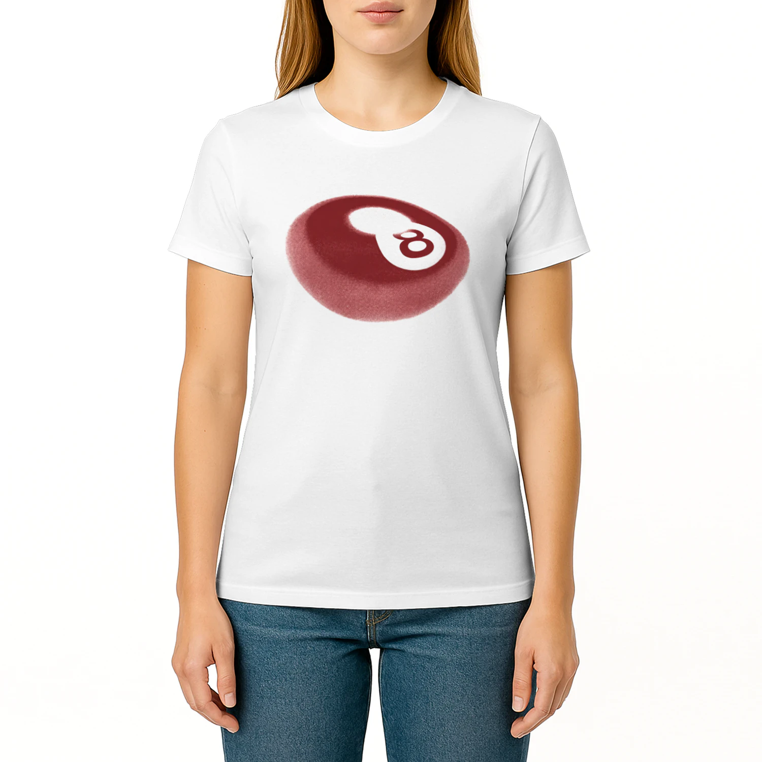 Americas Sweethearts Dallas Cowboys Cheerleaders Brenley Herrera Edikted 8 Ball Shirt