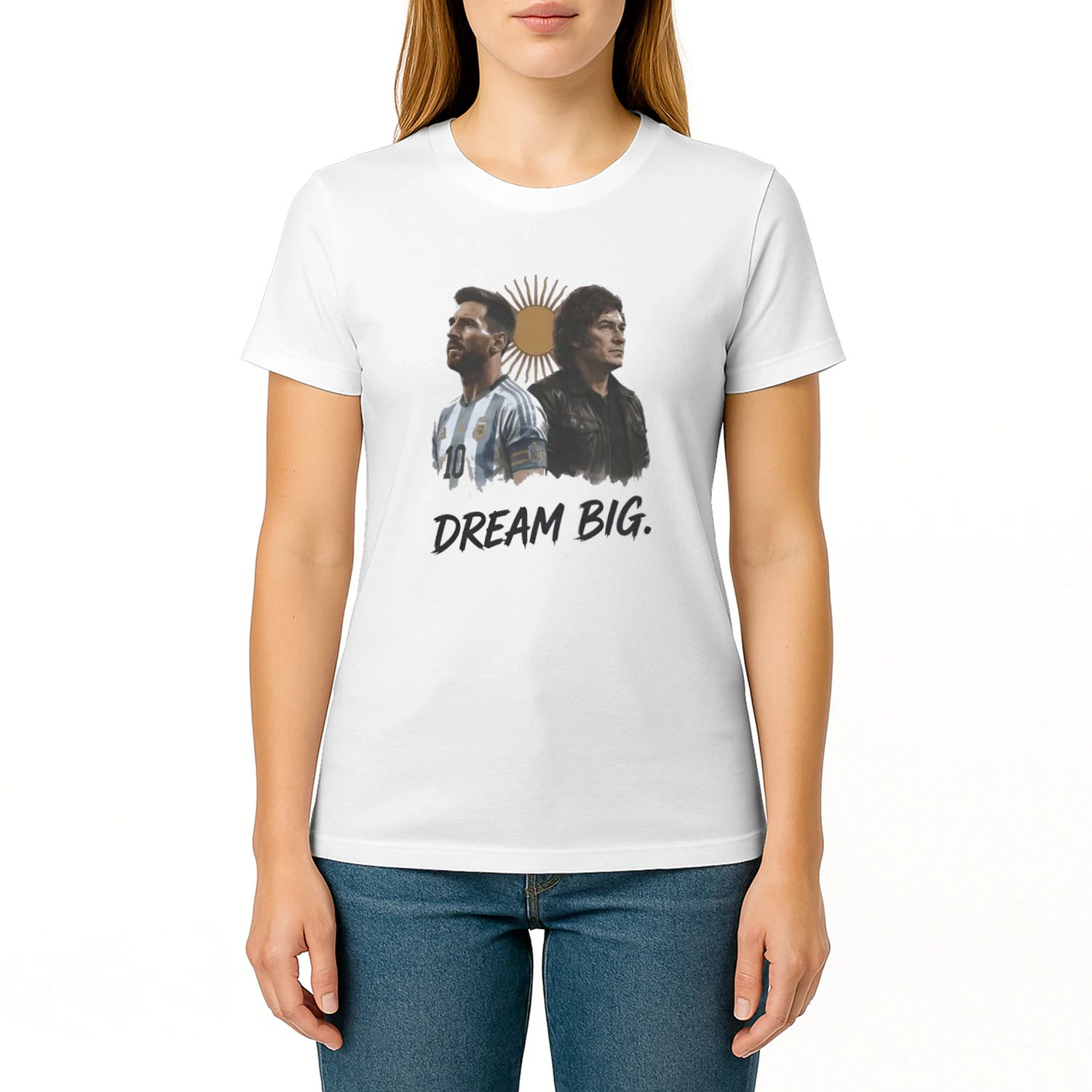 Lionel Messi x Javier Milei Dream Big Shirt
