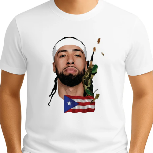 Jose Alvarado New York Knicks Signature Flag Finals Shirt