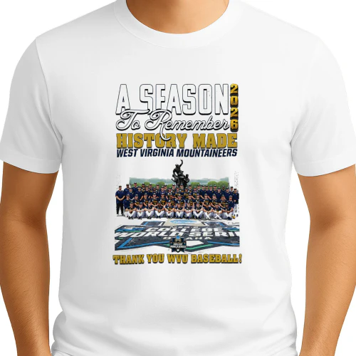 A Season To Remember History Made West Virginia Mountaineers Shirt