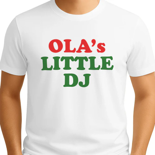 Ola's Little DJ Shirt