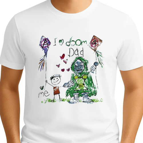 Robert Downey Jr I Love Doom Dad Doctor Doom Shirt