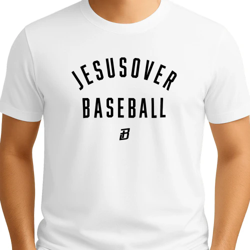 Jackson Holliday Jesus Over Baseball Shirt