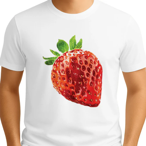 Alice and Steve Izzy By Anthropologie Strawberry Shirt