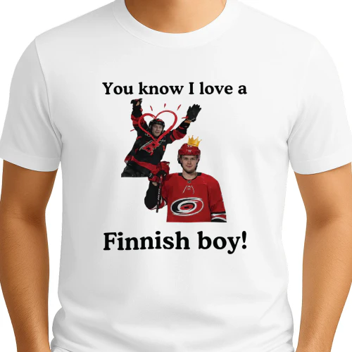 You Know I Love A Finnish Boy Carolina Hurricanes Shirt