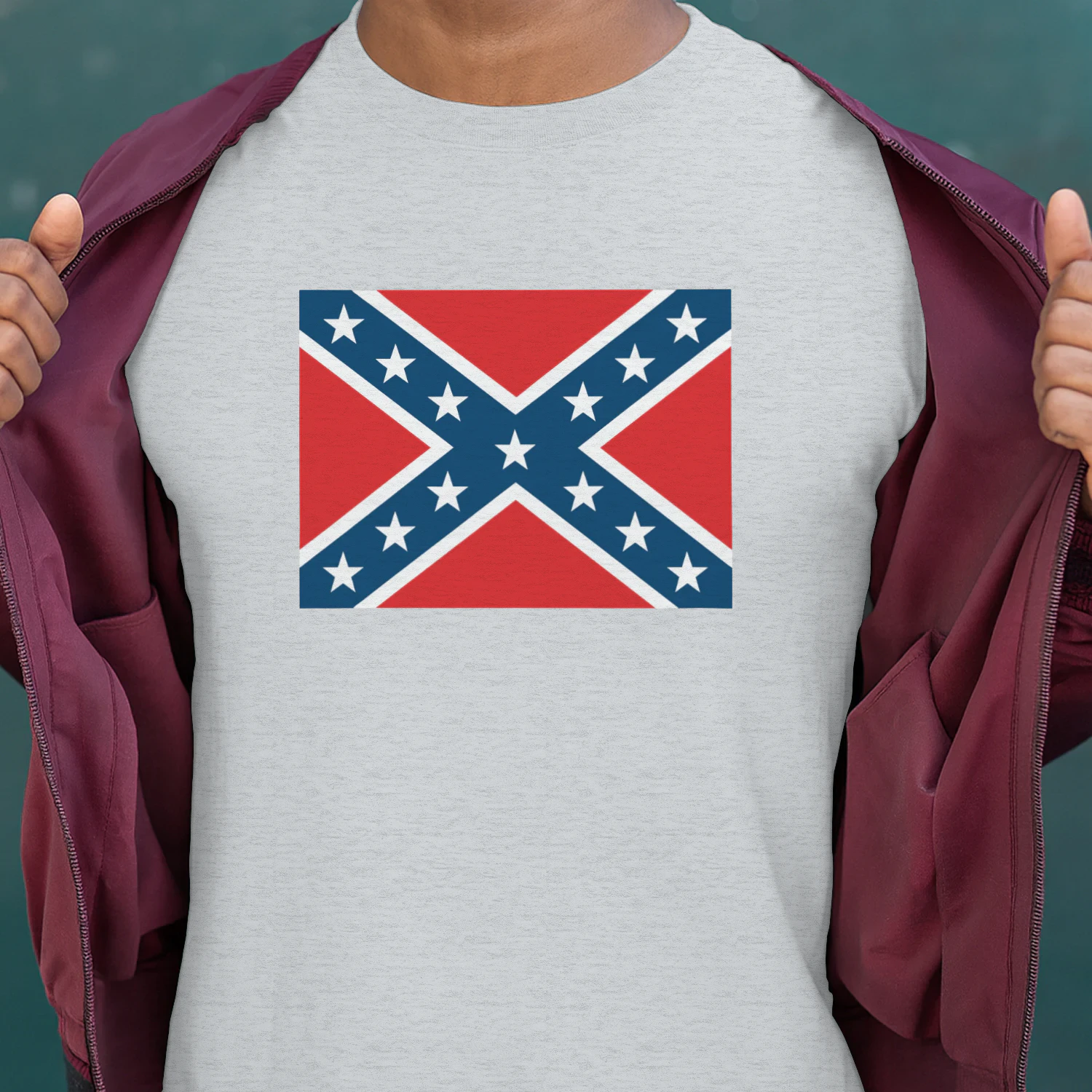 Mark Lee Confederate Flag Shirt