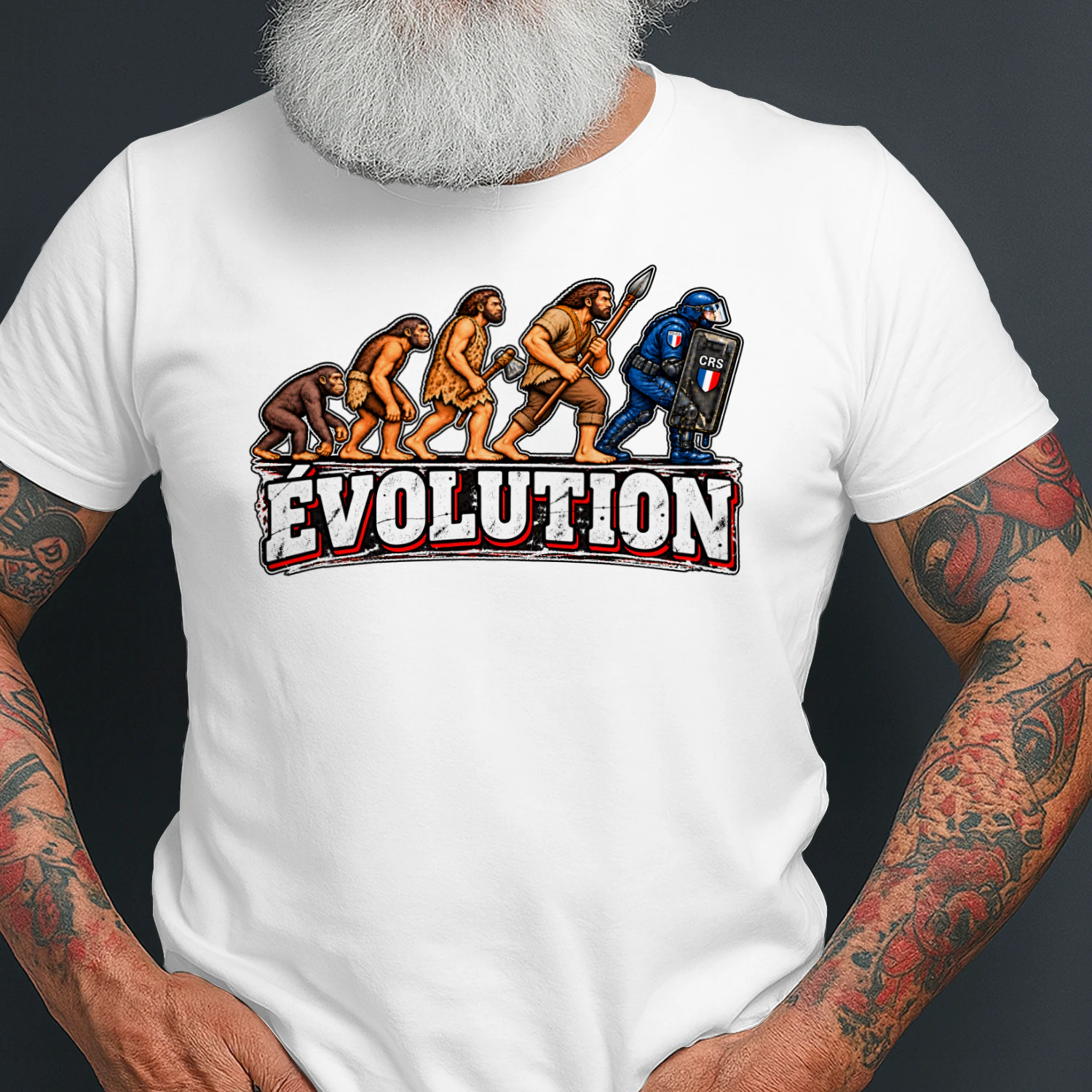 ÉVOLUTION POLICE CRS