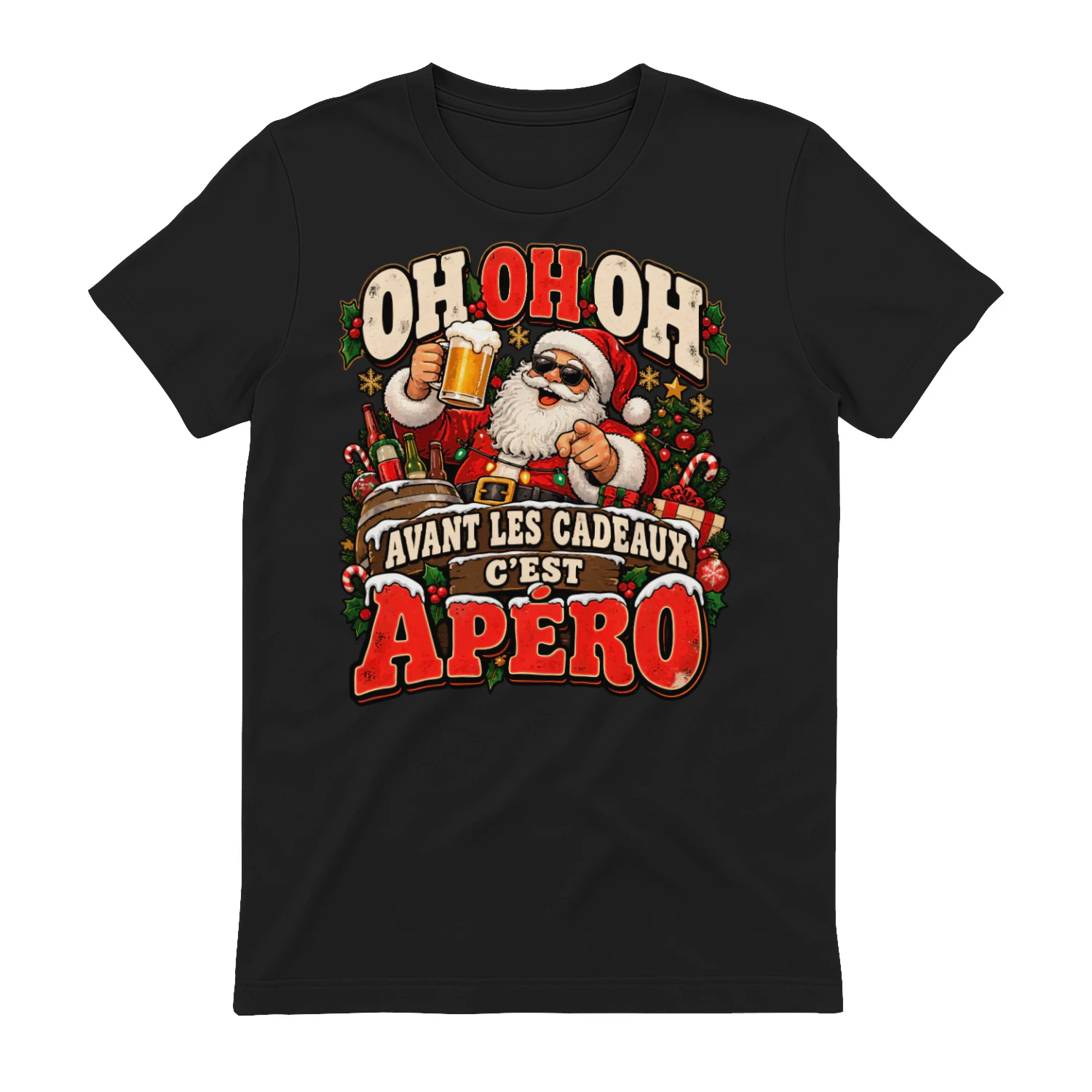 OH OH OH AVANT LES CADEAUX C'EST APÉRO