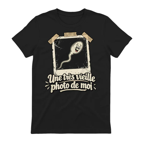 UNE TRÈS VIEILLE PHOTO DE MOI T-SHIRT