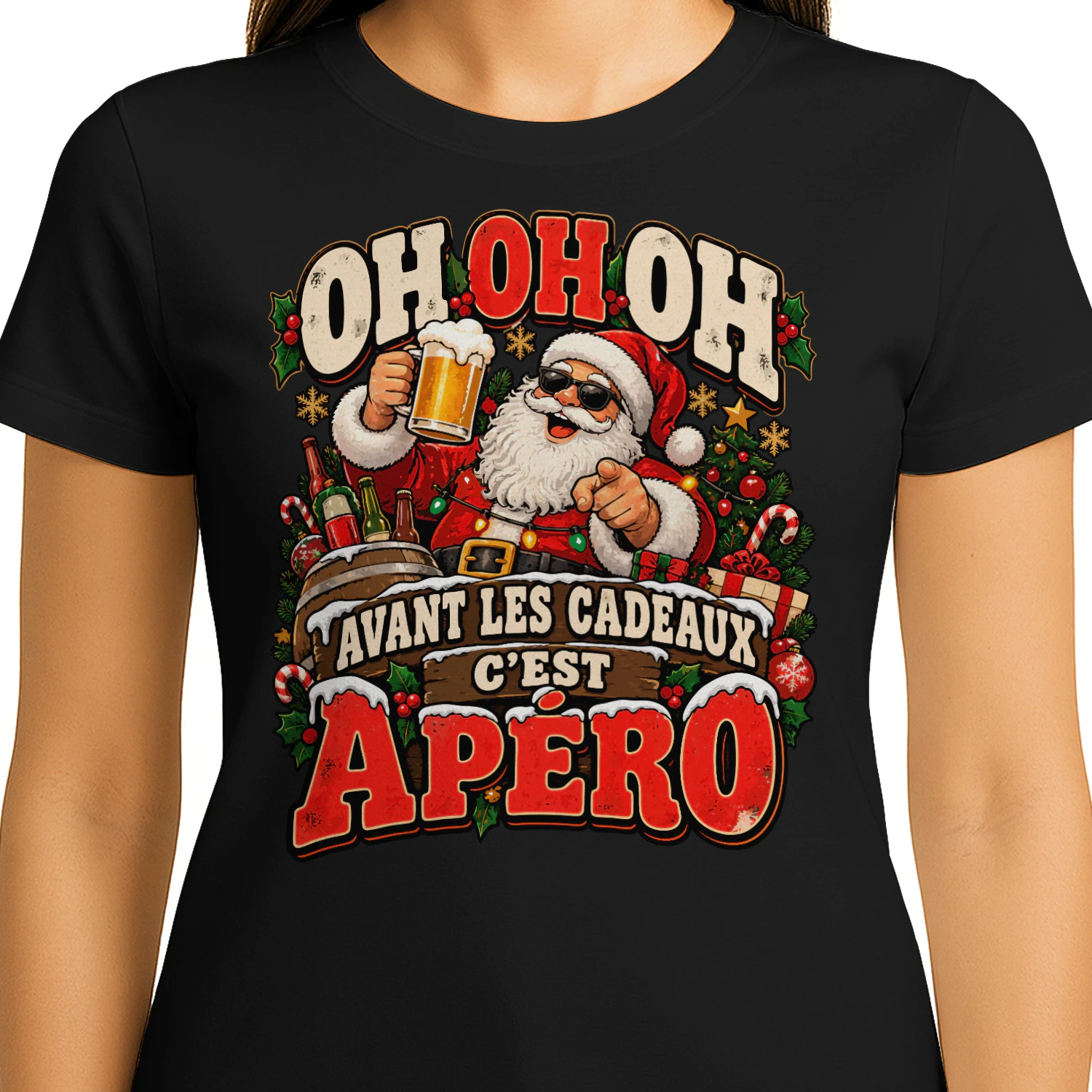 OH OH OH AVANT LES CADEAUX C'EST APÉRO