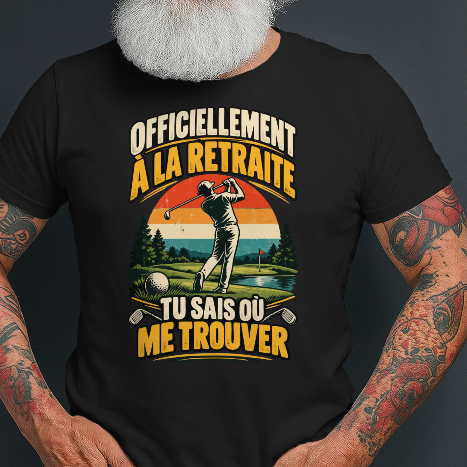 OFFICIELLEMENT À LA RETRAITE TU SAIS OÙ ME TROUVER