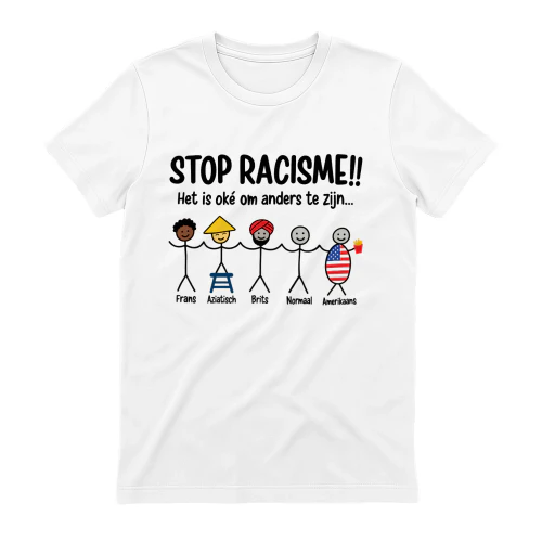 Stop Racisme – Het is oké om anders te zijn
