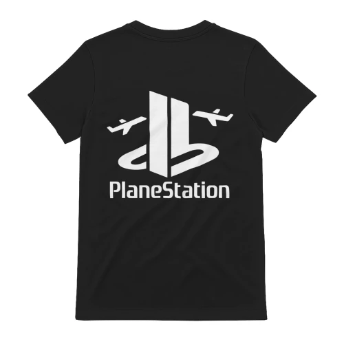 PlaneStation – Aviation Humor T-Shirt
