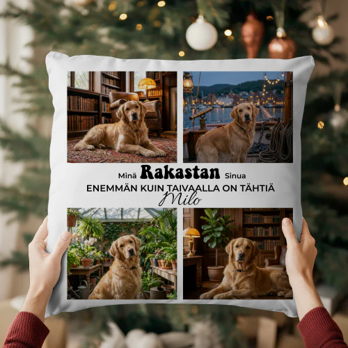 Minä rakastan sinua enemmän kuin taivaalla on tähtiä.