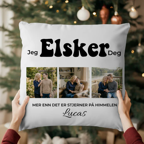 Jeg elsker deg mer enn det er stjerner på himmelen.