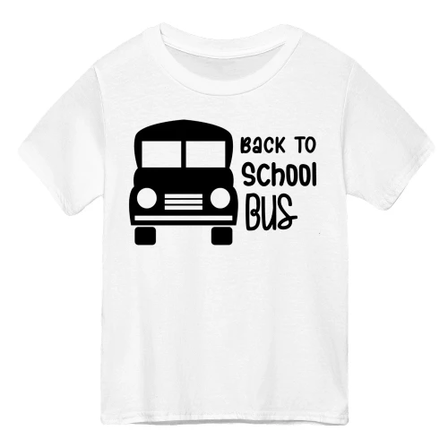 Back To School School Bus Minimalist Student Driver Design