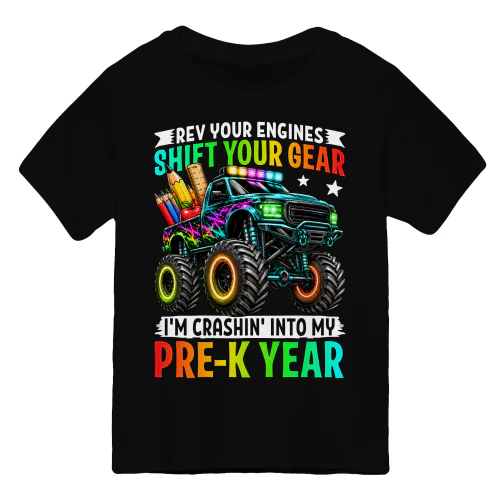 Rev your engines shift your gear i'm crashin' into my pre-k year