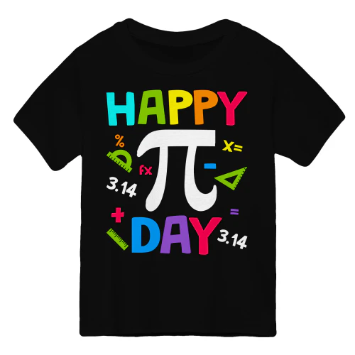 Happy Pi Day 3.14 - Funny Colorful Math Teacher & Student Graphic