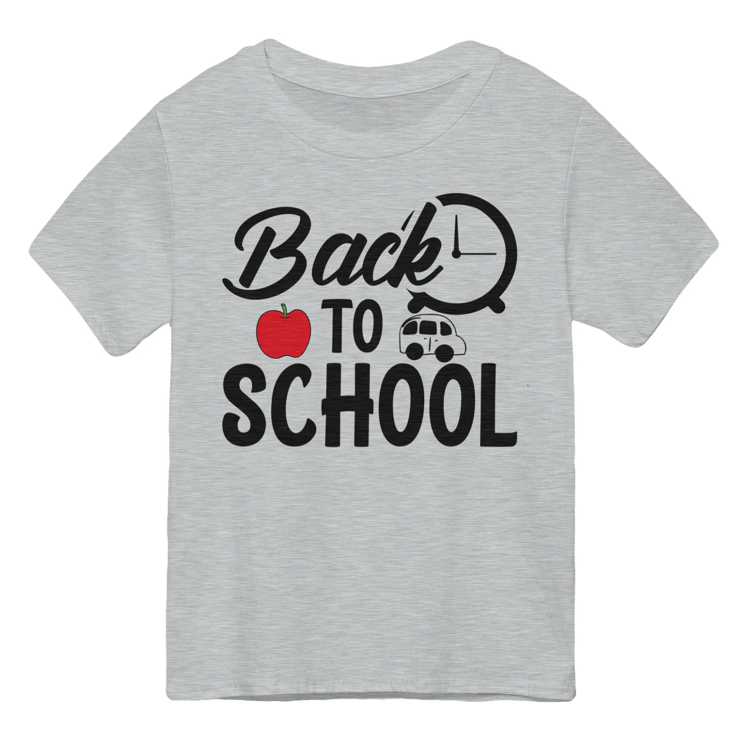 Back To School Red Apple Minimalist Teacher Student Design