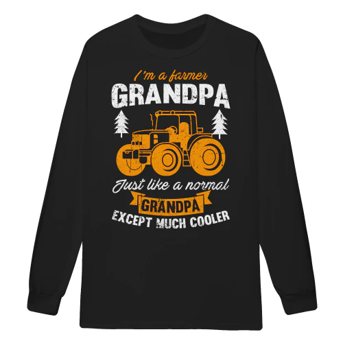 I'm a Farmer Grandpa Vintage Tractor Agriculture Grandfather - Family Farm Pride Design