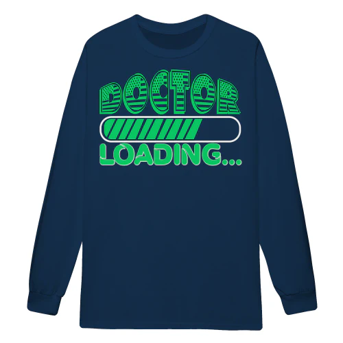 Doctor Loading USA American Flag Green Medical Student - Future Physician Medical Design