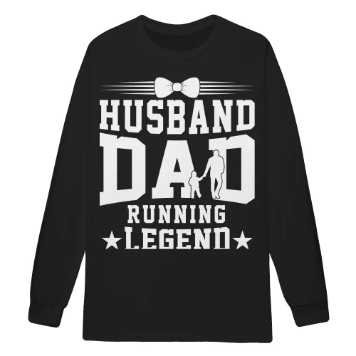 HUSBAND DAD RUNNING LEGEND TSHIRT DESIGN