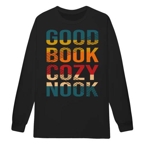 Good Book Cozy Reading Funny Book Lover Bookworm - Reading Design
