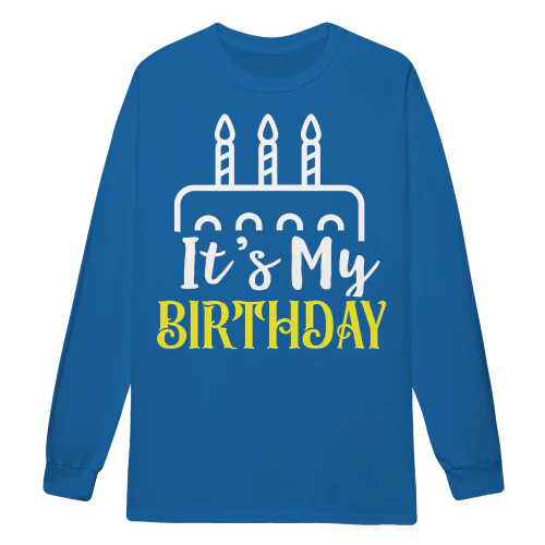 It's My Birthday Cake Candle Graphic Funny Birthday Celebration - Party Design