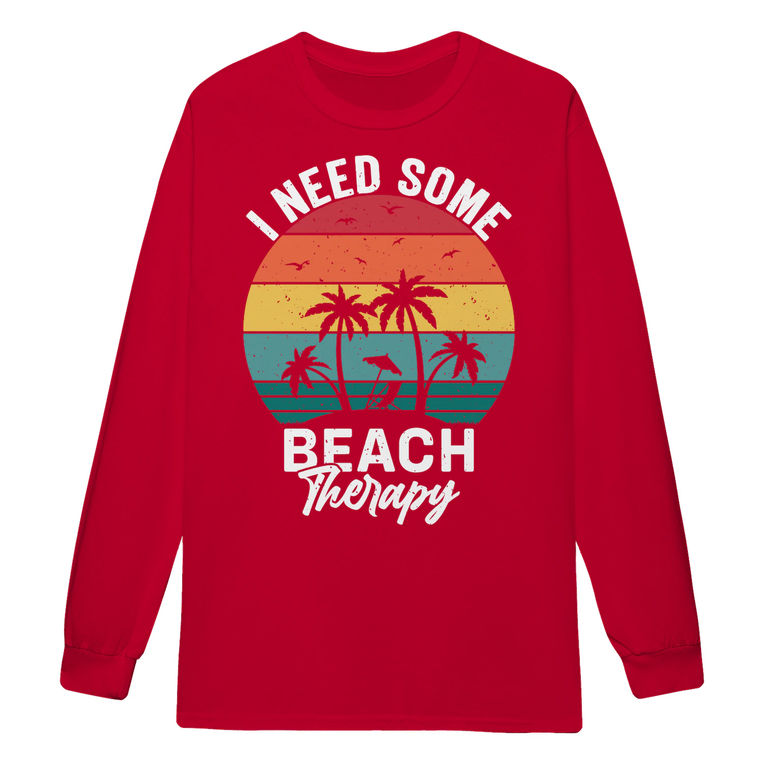 I Need Some Beach Therapy Funny Beach Vacation Quote - Travel Design