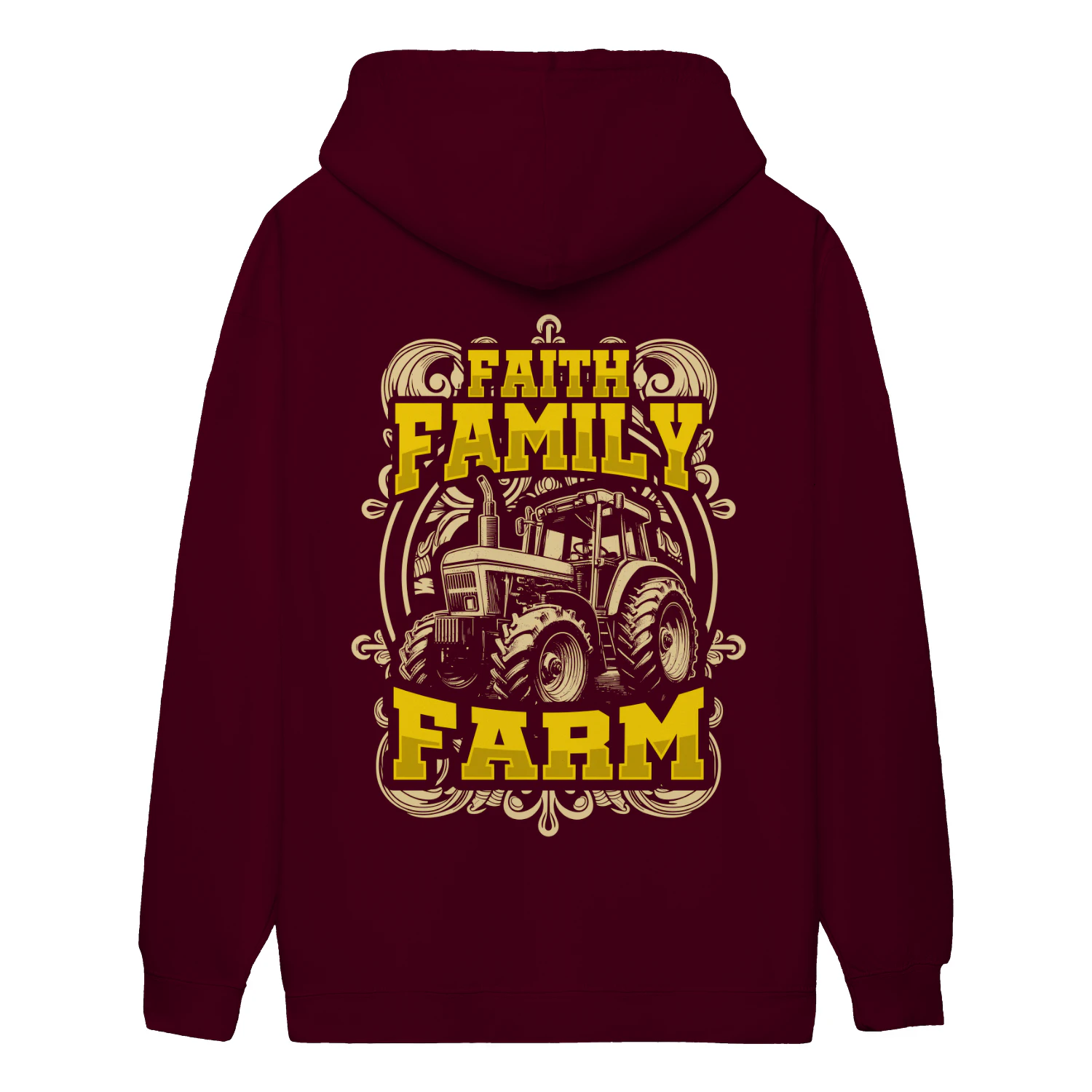 Faith Family Farm Vintage Tractor Agriculture Pride - Rural Life Design