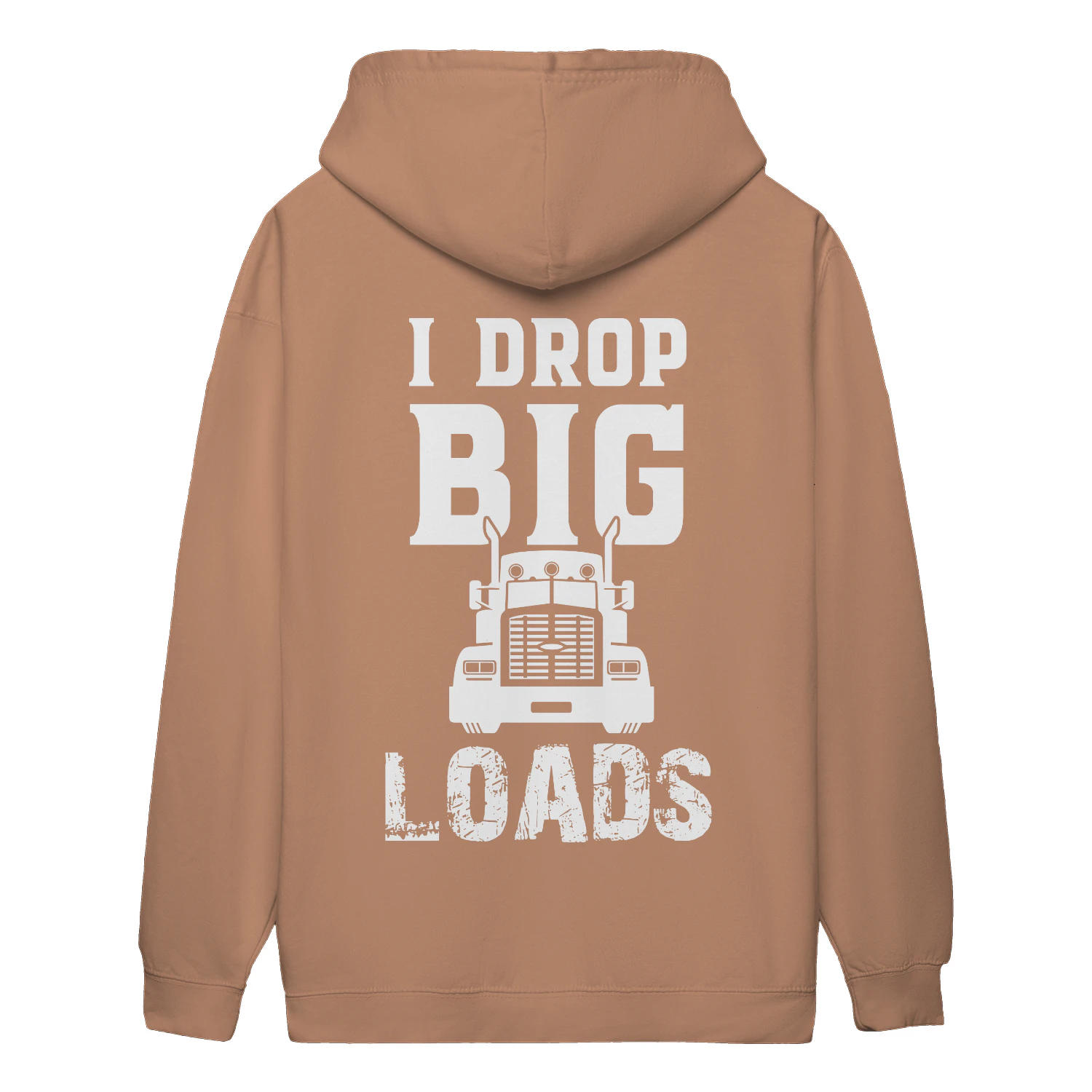 I Drop Big Loads Funny Truck Driver Innuendo Semi Big Rig - Trucking Design