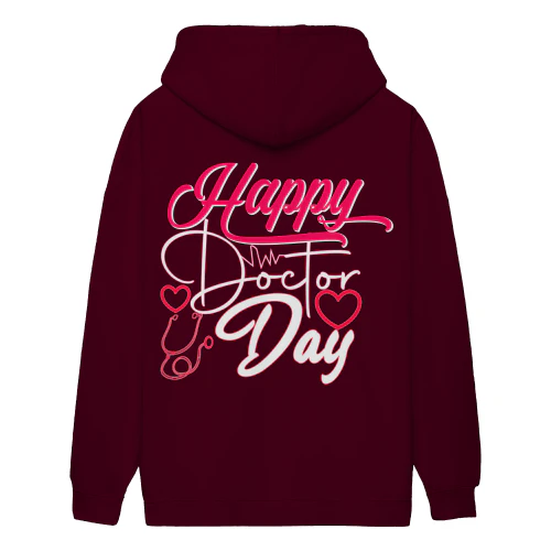 Happy Doctor Day Stethoscope Heart Pulse Medical - Physician Appreciation Design