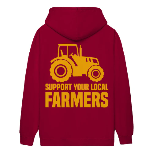 Support Your Local Farmers Retro Cannabis Crop Agriculture Pride - Farm Design