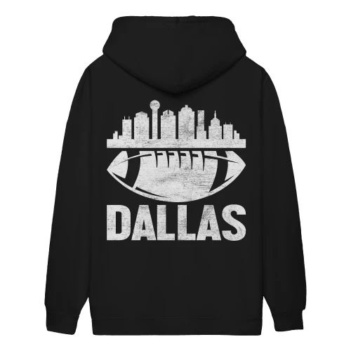 Dallas Football Skyline American Football City Game Day - Sports Design