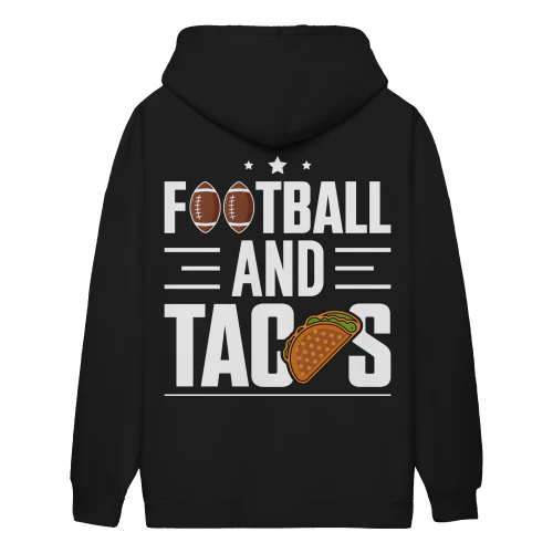 Football And Tacos American Football Game Day - Sports Fan Food Design