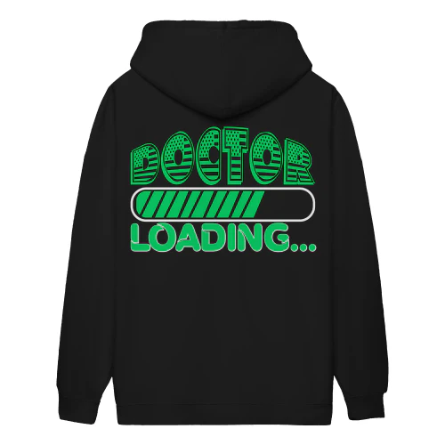 Doctor Loading USA American Flag Green Medical Student - Healthcare Design