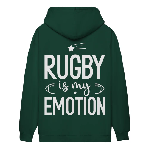 Rugby Is My Emotion Funny Sports Fan Game Day - Rugby Design