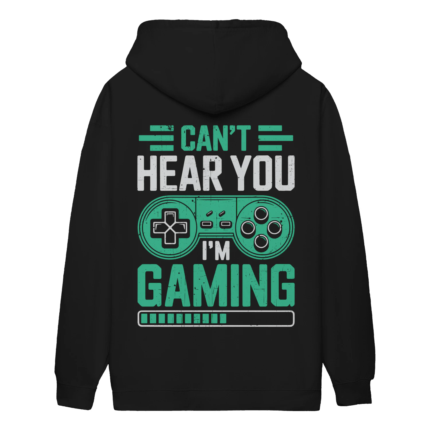 Can't Hear You I'm Gaming Retro Controller - Gamer Humor Graphic
