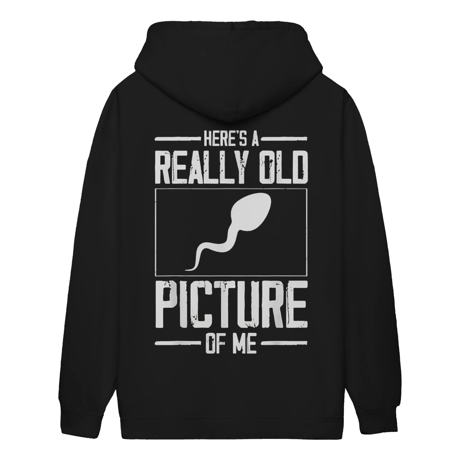 Here's A Really Old Picture Of Me - Funny Sperm Cell Graphic