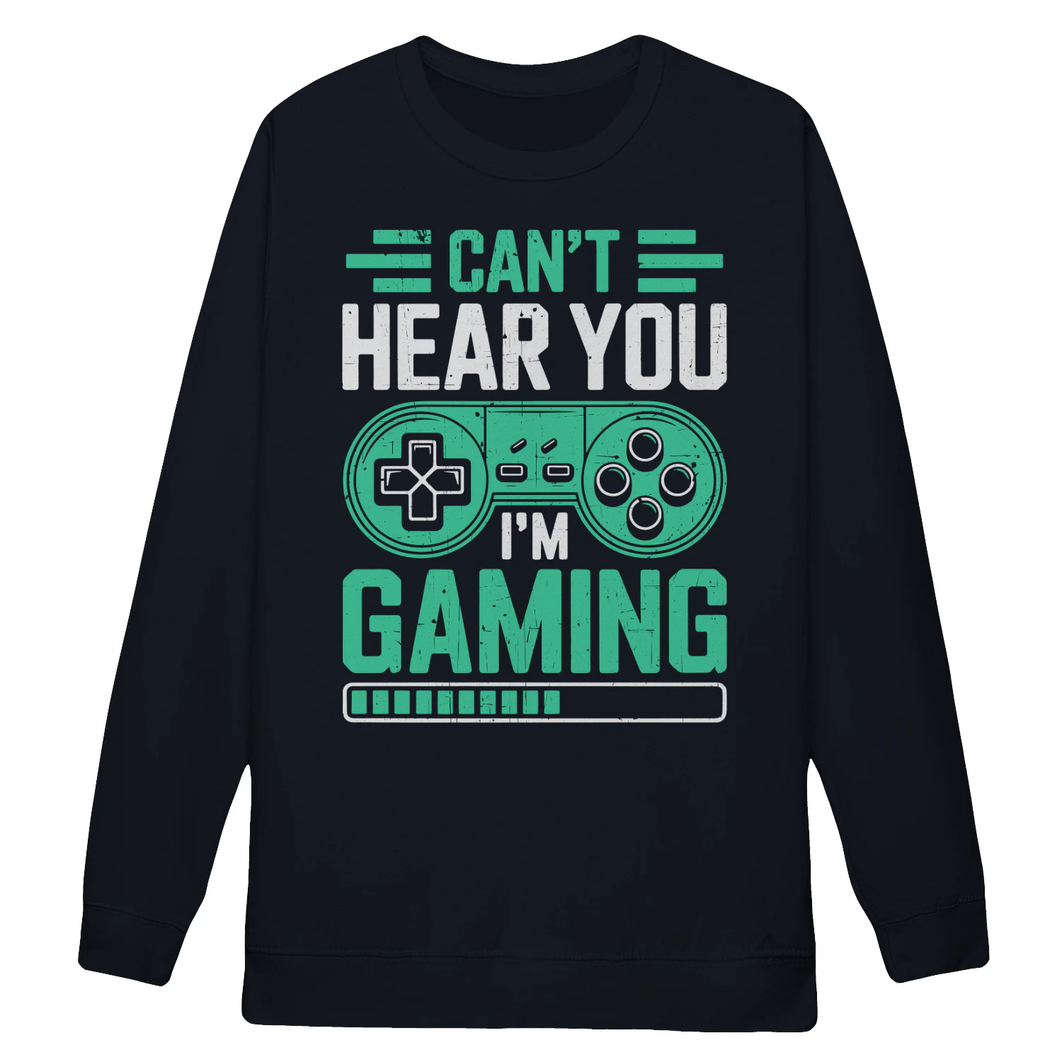 Can't Hear You I'm Gaming Retro Controller - Gamer Humor Graphic