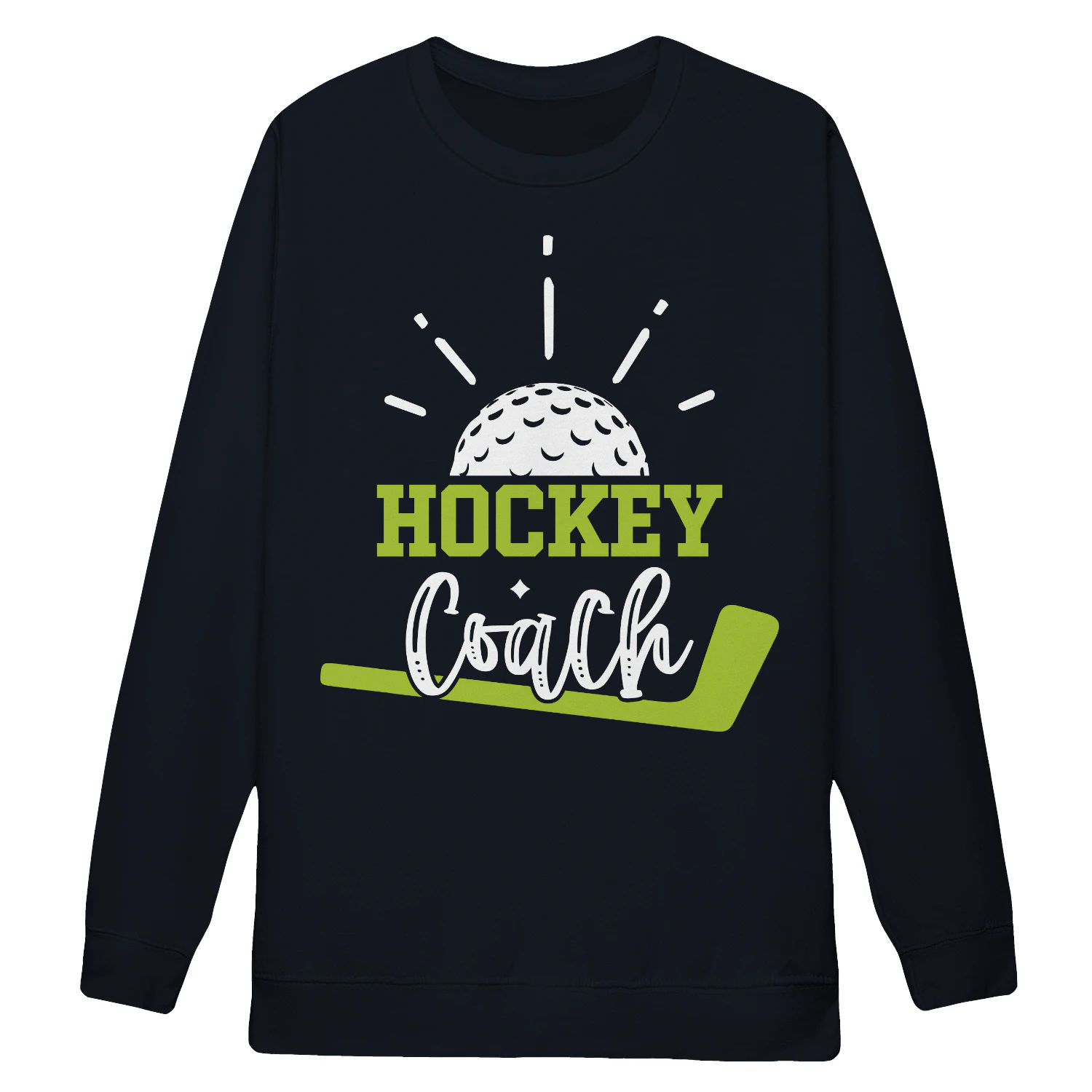 Hockey Coach - Funny Retro Field Hockey Graphic for Team Mentors and Trainers