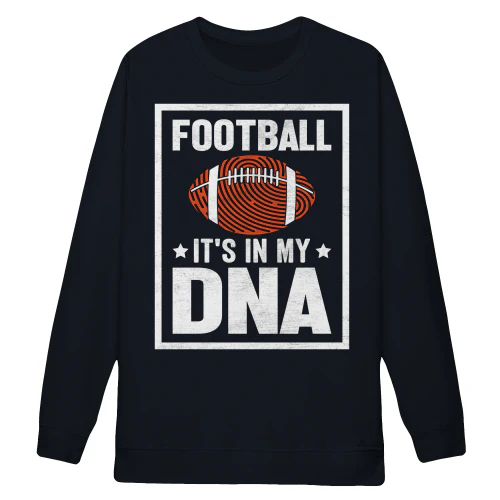 Football It's In My DNA American Football Player Game Day - Sports Design