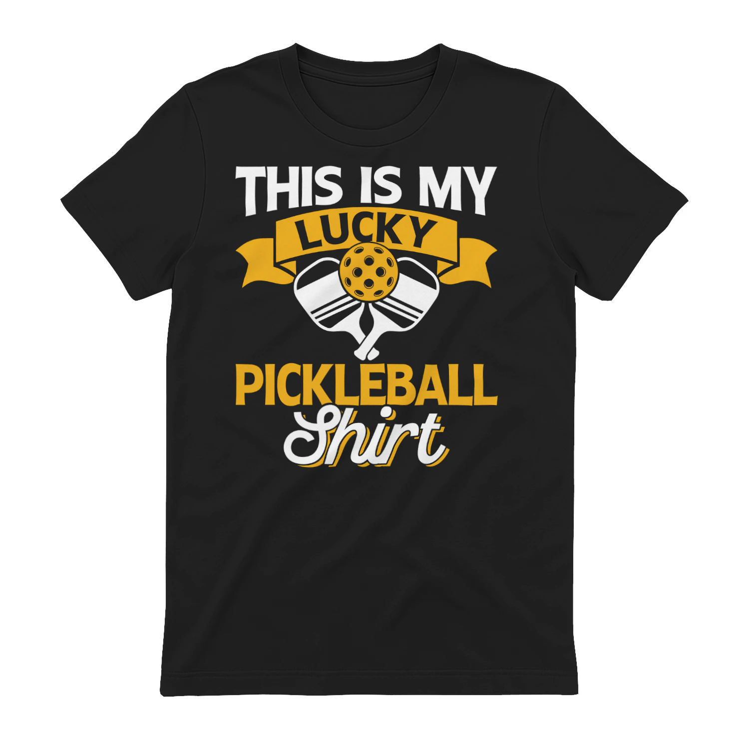 This is my lucky pickleball shirt