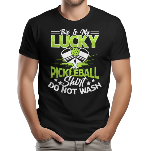 This is my lucky pickleball