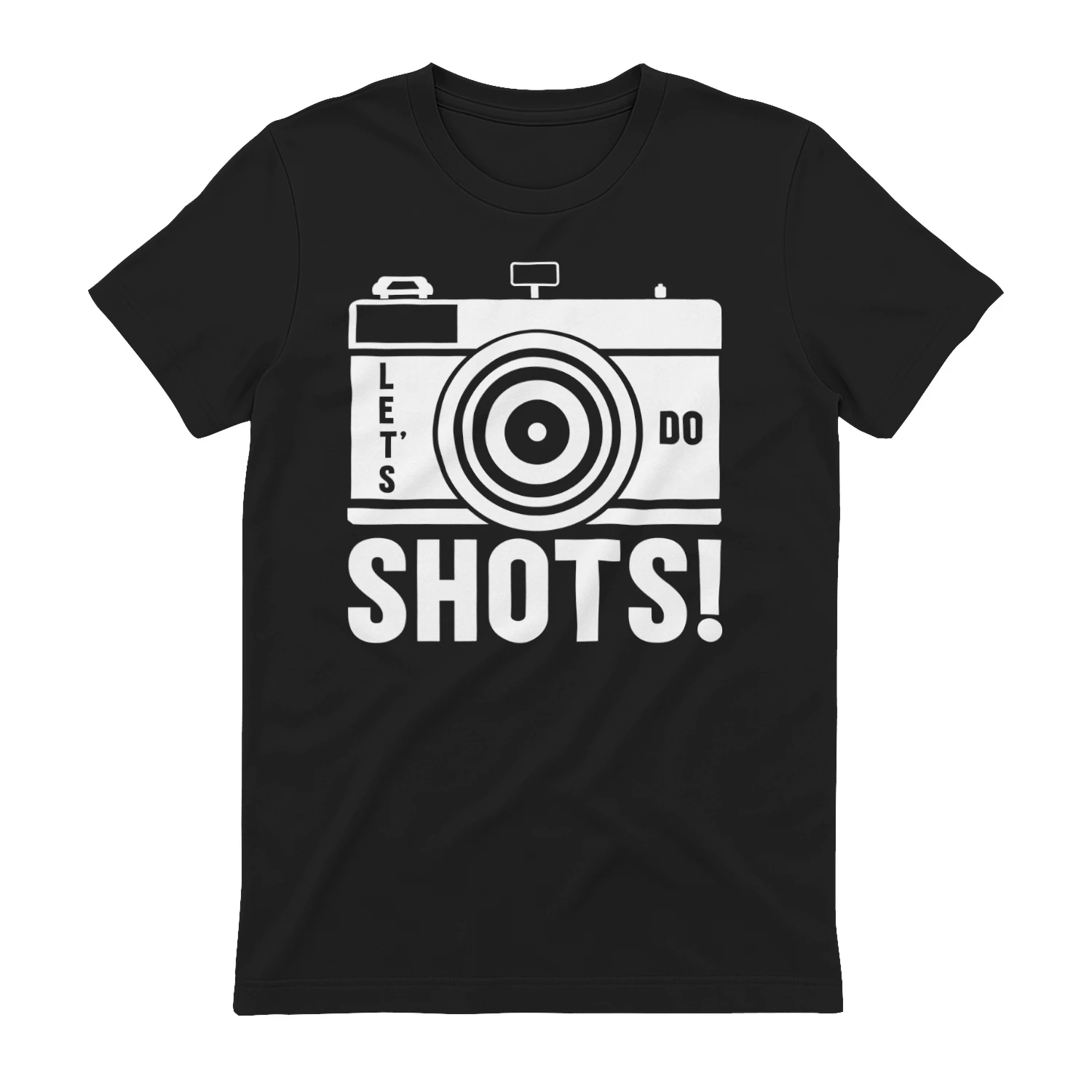 Let's Do Shots - Funny Photographer Pun Vintage Camera Graphic