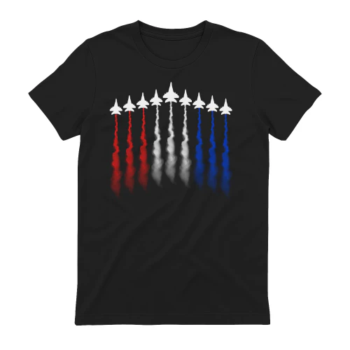 4th Of July Jets Red White Blue - Patriotic Air Show Graphic