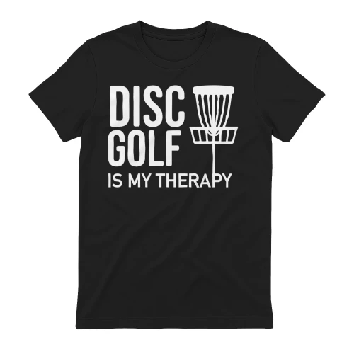 Disc Golf Is My Therapy - Funny Sport Quote Basket Design