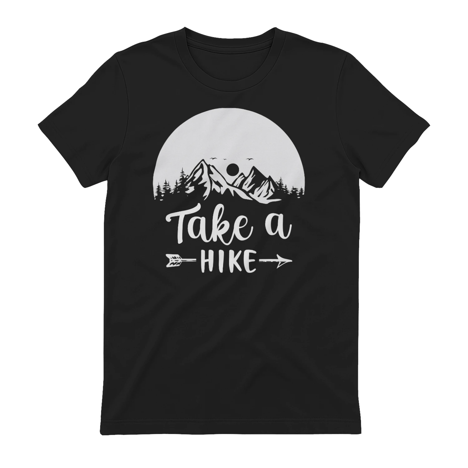 Take A Hike Mountain Arrow - Outdoor Adventure Graphic